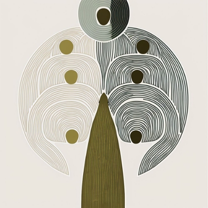 Picture of MID CENTURY TREE OF LIFE 13