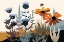 Picture of MID CENTURY WILDFLOWERS 2