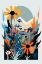 Picture of MID CENTURY WILDFLOWERS 15