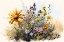 Picture of WATERCOLOR WILDFLOWERS 4