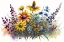 Picture of WATERCOLOR WILDFLOWERS 9