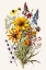 Picture of WATERCOLOR WILDFLOWERS 19