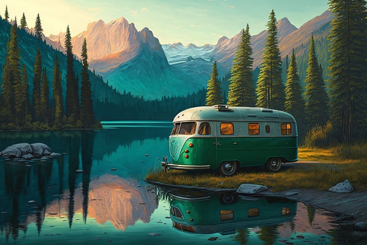 Picture of CAMPER ON THE LAKE 2
