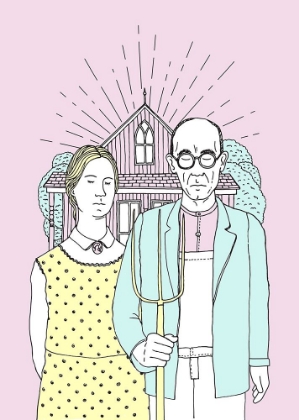 Picture of AMERICAN GOTHIC POP