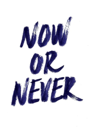 Picture of NOW OR NEVER