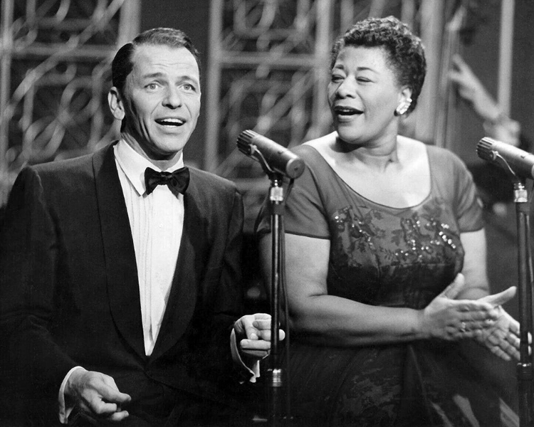 Picture of FRANK SINATRA AND ELLA FITZGERALD-1958