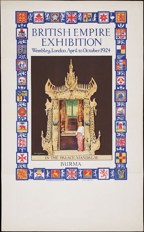 Picture of BRITISH EMPIRE EXHIBITION-1924-BURMA