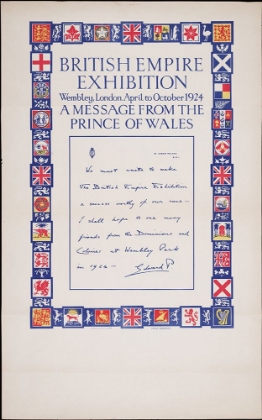 Picture of BRITISH EMPIRE EXHIBITION-1924-PRINCE OF WALES