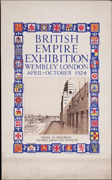 Picture of BRITISH EMPIRE EXHIBITION-1924-WEMBLEY