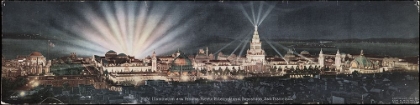 Picture of SAN FRANCISCO-1915-PANORAMA CITY AT NIGHT