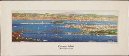 Picture of SAN FRANCISCO-1915-PANORAMA GOLDEN GATE