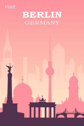 Picture of BERLIN TRAVEL POSTER