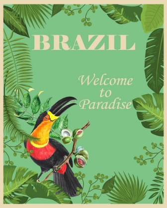 Picture of BRAZIL TRAVEL POSTER