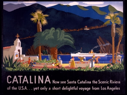 Picture of CATALINA TRAVEL POSTER