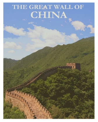Picture of CHINA THE GREAT WALL TRAVEL POSTER