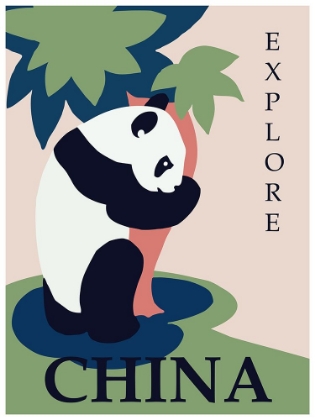 Picture of CHINA PANDA TRAVEL POSTER