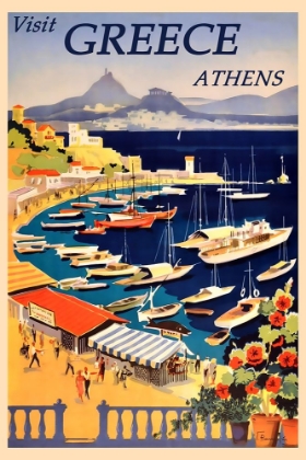 Picture of GREECE ATHENS TRAVEL POSTER