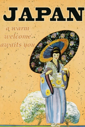 Picture of JAPANESE GEISHA TRAVEL POSTER