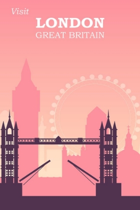 Picture of LONDON TRAVEL POSTER