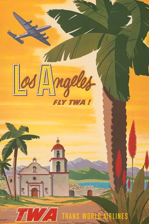 Picture of LOS ANGELES TRAVEL POSTER