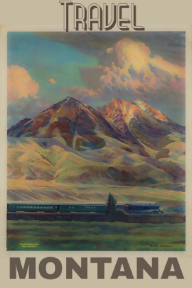 Picture of MONTANA VINTAGE POSTER