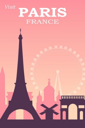 Picture of PARIS TRAVEL POSTER