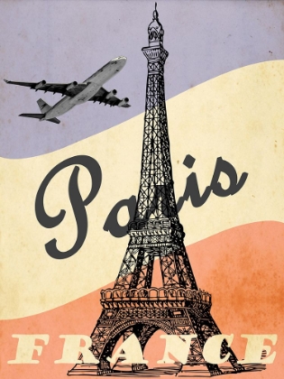 Picture of PARIS VINTAGE TRAVEL PRINT