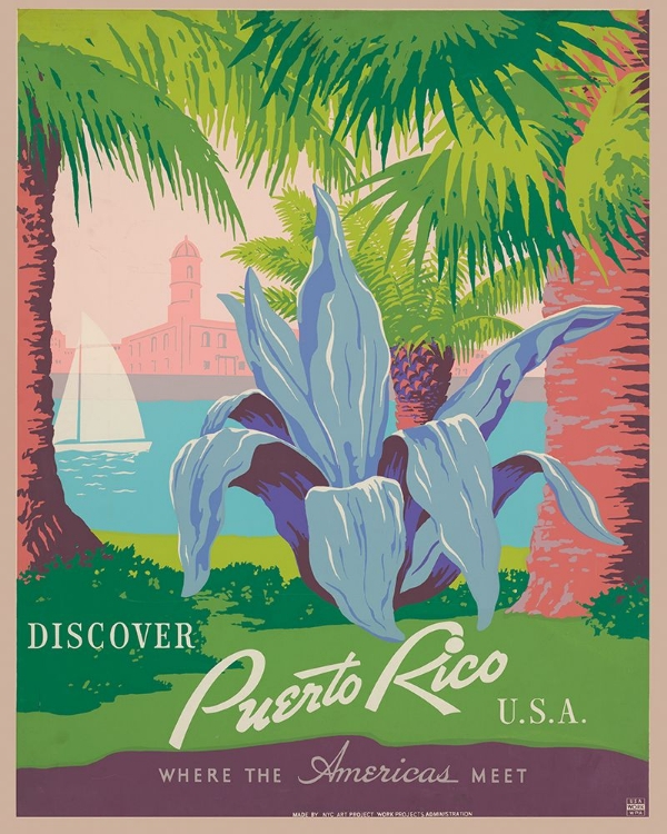 Picture of PUERTO RICO TRAVEL POSTER