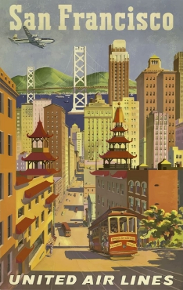 Picture of SAN FRANCISCO TRAVEL POSTER