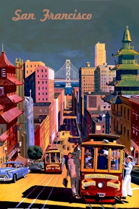 Picture of SAN FRANCISCO TRAVEL POSTER