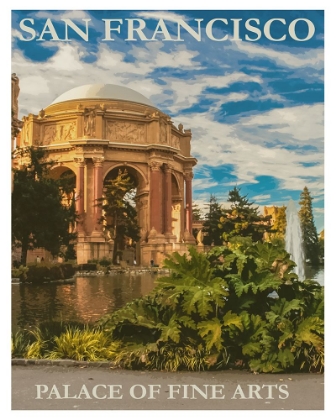 Picture of PALACE OF FINE ARTS SAN FRANCISCO TRAVEL POSTER