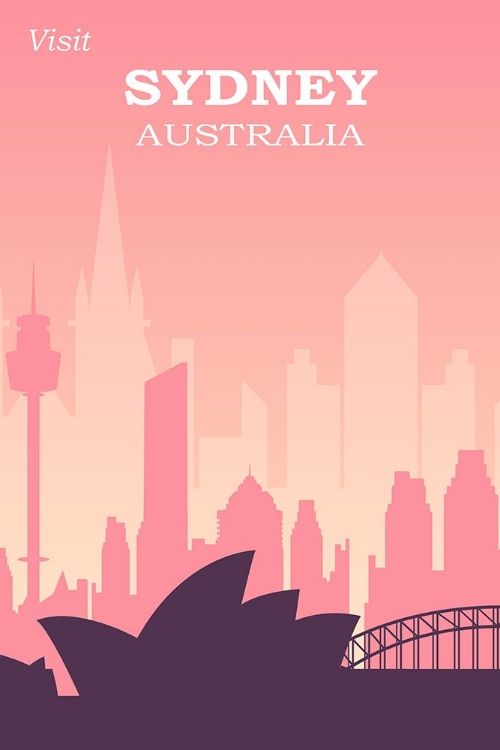 Picture of SYDNEY TRAVEL POSTER