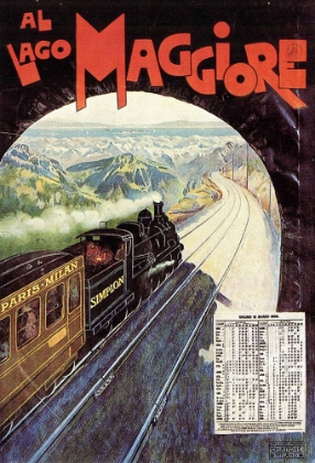 Picture of TRAIN TRAVEL VINTAGE POSTER