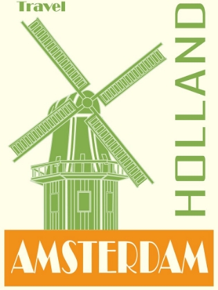 Picture of AMSTERDAM HOLLAND TRAVEL POSTER