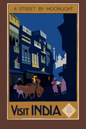 Picture of TRAVEL INDIA VINTAGE POSTER