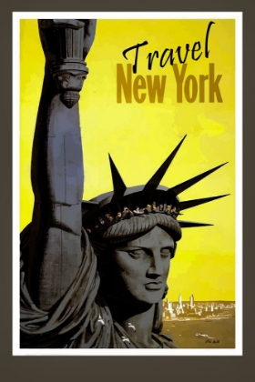 Picture of TRAVEL NEW YORK VINTAGE POSTER