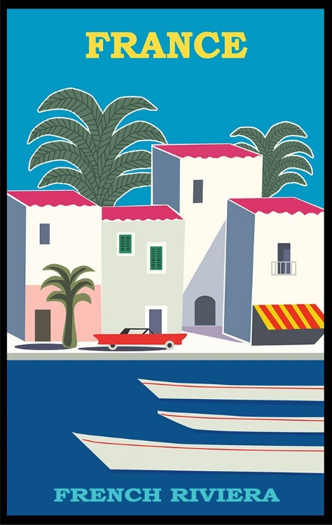 Picture of COTE DAZUR FRANCE TRAVEL POSTER