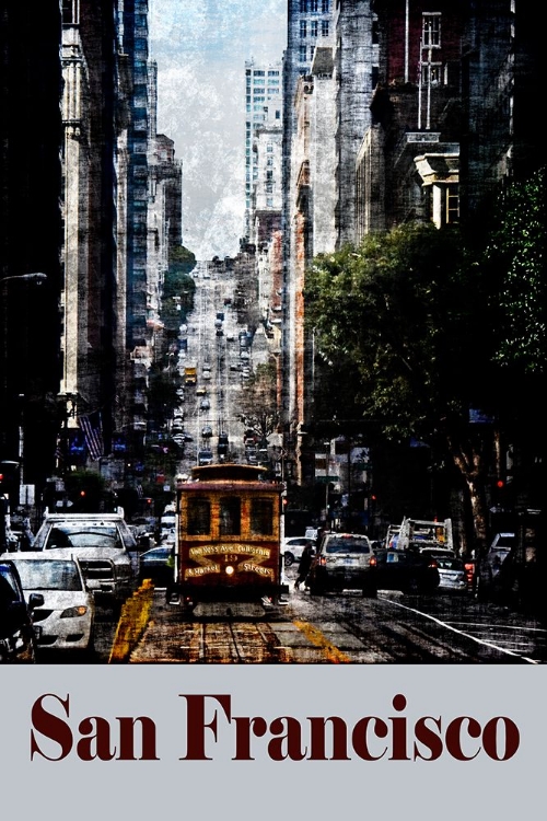 Picture of TRAVEL POSTER SAN FRANCISCO