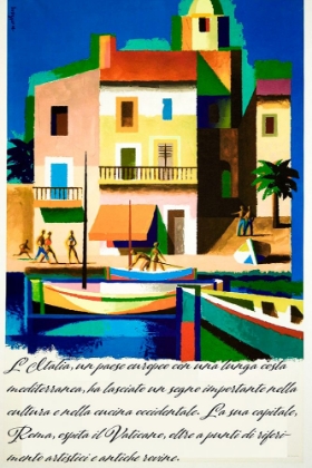Picture of ITALY TRAVEL POSTER
