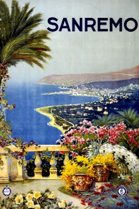 Picture of VINTAGE SANREMO POSTER