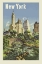 Picture of VINTAGE TRAVEL POSTER NEW YORK