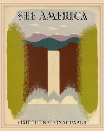 Picture of AMERICAN NATIONAL PARKS TRAVEL POSTER
