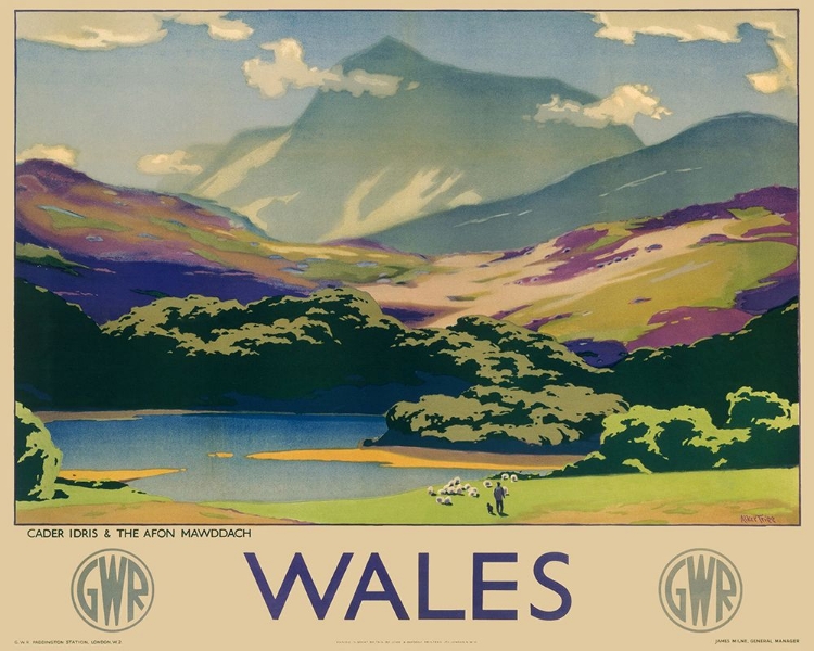 Picture of WALES TRAVEL POSTER