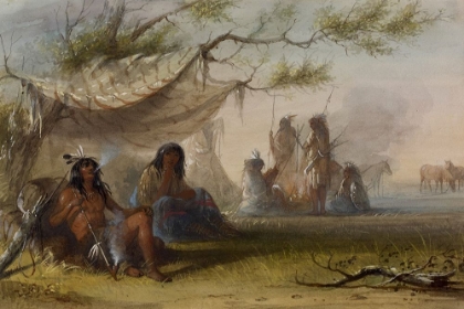 Picture of INDIAN ENCAMPMENT