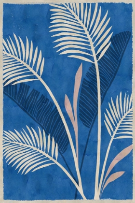 Picture of COBALT BLUE PALMS II