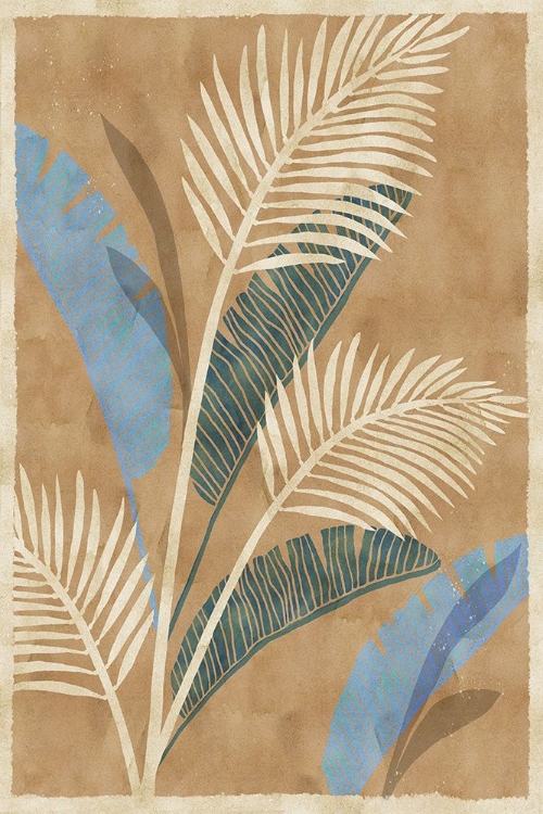 Picture of COBALT BLUE PALMS IV