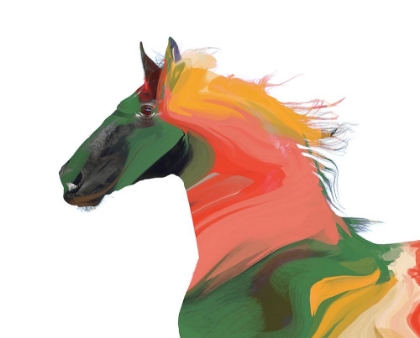 Picture of COLOR WRAPPED HORSE II