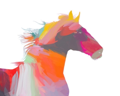 Picture of COLOR WRAPPED HORSE III