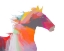 Picture of COLOR WRAPPED HORSE III
