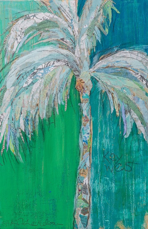 Picture of PALM IN TEAL